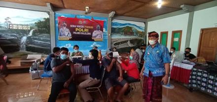 Vaksin Booster di Desa Gerokgak melebihi target yang ditentukan